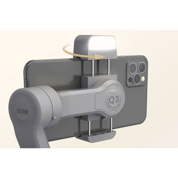Zhiyun Smooth-Q3 Combo Phone Gimbal with Swivel LED Light